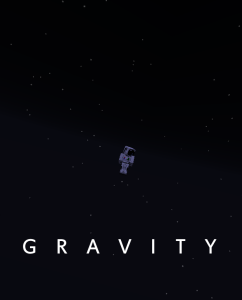 Gravity - Movie Posters in Minecraft