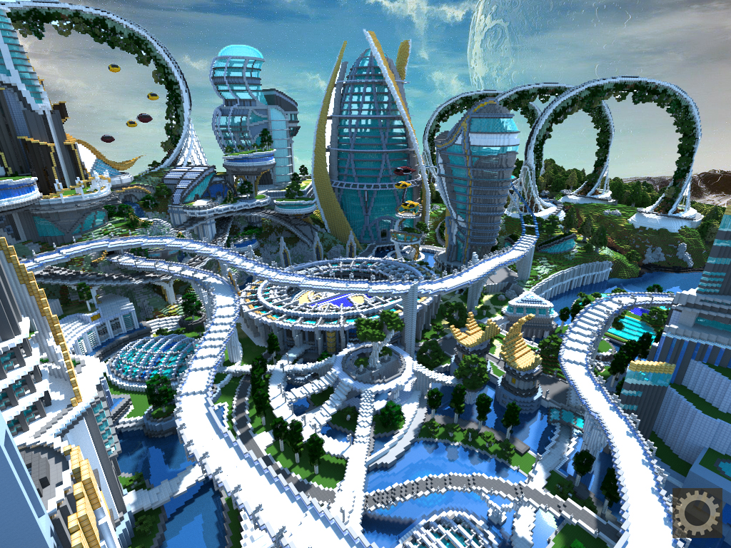 Disney Asked These Guys To Build a Minecraft Tomorrowland ...