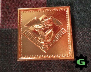 Minecon Gold Commemorative Pin 