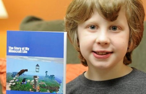 Kid Writes Popular Minecraft Book Sells on Amazon