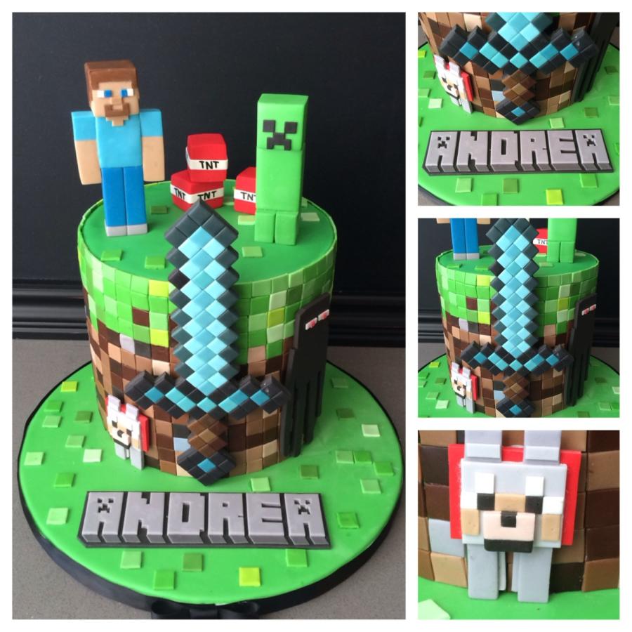 Lego Minecraft Cake Minecraft Birthday Cake My Xxx Hot Girl