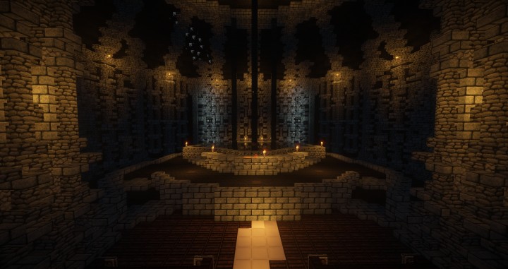 Darkmorr Cathedral interior/altar