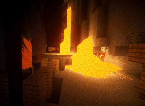 Gif Gaming Minecraft Shader Lava Completes Me Inside Minecraftgifs | My ...