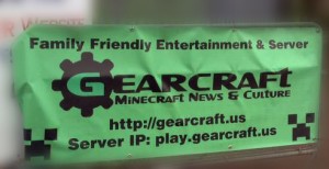 Gearcraft Banner at MineVention